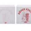Dönerbeutel Dönertüte Dönertasche 16x16cm -Backzeug Laden 00aaa556 f82c 4fb1 b84a 2bbeb4c286ce