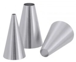 10x Contacto Lochtülle Fugenlos Gezogen, Aus Edelstahl 18/10, Seidenmatt Poliert, 5 Cm Hoch, Lochdurchmesser: 11 Mm -Backzeug Laden 00ebe74f 98a0 4d0f 8190 ca534cc6a7b0 1