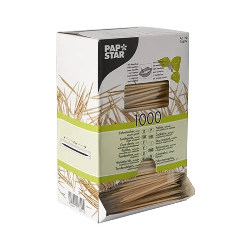 22800x Holz-Zahnstocher In Praktischem Entnahmebehälter Mit Deckel 8 22800x Holz-Zahnstocher In Praktischem Entnahmebehälter Mit Deckel – Bild 6