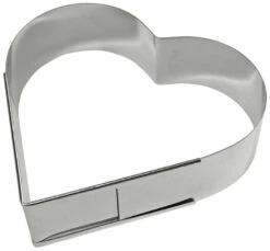 1 X SCHNEIDER Backrahmen "Herz" Edelstahl, Verstellbar 220 - 270 X 70 Mm -Backzeug Laden 0dd65f19 d2c4 4554 95a9 26e7631c354c