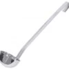 2x Contacto Schöpfkelle, Edelstahl, Volumen: 0,125 L, Durchmesser: 8 Cm, Stiellänge: 32 Cm