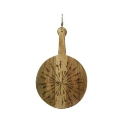 Schneidebrett Servierbrett Rund Mangoholz Natur Griff Pizzabrett 45cm -Backzeug Laden 1f168732 2d88 4d30 802a f76b563df3a4 3