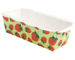 6x XL-Backform Erdbeere Backfest Fettdicht 170x53x55 Mm