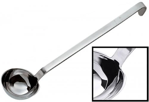 2x Contacto Schöpfkelle, Edelstahl, Volumen: 0,35 L, Durchmesser Innen: 12 Cm, Stiellänge: 36,5 Cm, Stärke: 4,0 Mm 5 2x Contacto Schöpfkelle, Edelstahl, Volumen: 0,35 L, Durchmesser Innen: 12 Cm, Stiellänge: 36,5 Cm, Stärke: 4,0 Mm – Bild 3