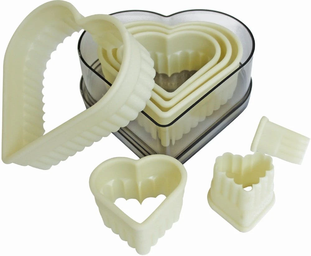 1 X SCHNEIDER Ausstechersatz Herz, Glatt 7-teilig 0 4 1 X SCHNEIDER Ausstechersatz Herz, Glatt 7-teilig 0 – Bild 2