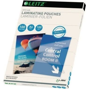 Leitz Laminierfolie 33826 DIN A4 100mic 100 St./Pack. 7 Leitz Laminierfolie 33826 DIN A4 100mic 100 St./Pack. – Bild 5