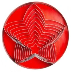 2x Ausstecher "Pyramidenbaum", Satz Aus Zehn Ausstechern