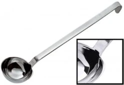 2x Contacto Kurze Schöpfkelle, Edelstahl, Volumen: 0,5 L, Durchmesser: 12 Cm, Stiellänge: 26 Cm -Backzeug Laden 309d3f29 73c0 42b7 964d 553d0a284b3d