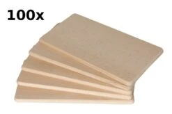 Frühstücksbrettchen Aus Buche 22x12x1 Cm, 15er Pack -Backzeug Laden 3131d54f 7ff6 4ef1 9e96 d037eda28f76