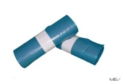 250 Stück Müllsackrolle, 120 Liter Standard T60, 700x1100 Mm, Blau, 250 Stück/Karton