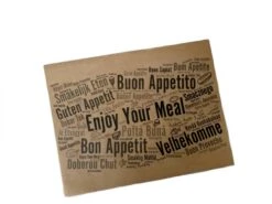 Einschlagpapier, Fettdichtes Papier 30x40cm Braun Enjoy Ca 1200 Stück,5Kg