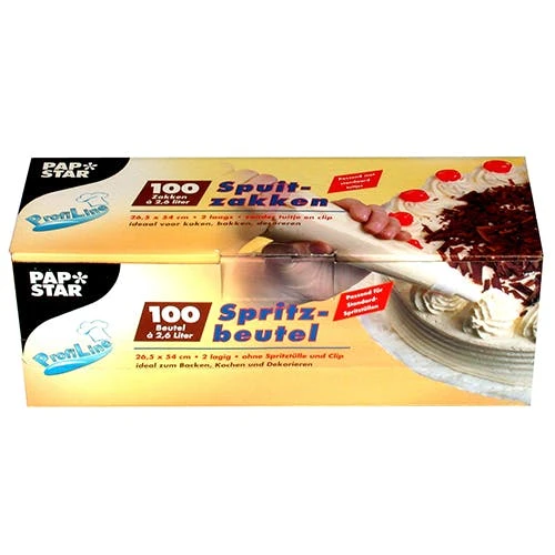 PAPSTAR 1500 Spritzbeutel 0,4 L 30,5 Cm X 16,2 Cm Transparent 6 PAPSTAR 1500 Spritzbeutel 0,4 L 30,5 Cm X 16,2 Cm Transparent – Bild 4