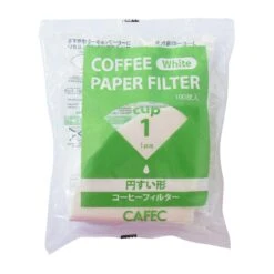 CAFEC Filterpapier Traditional Cup 1, 100 Stück