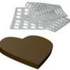 Schablone Silikon, Herz, 35 X 25 Mm, Martellato, Chasil 3 -Backzeug Laden 393ed085 7a53 4ef1 846f 95cf71a2837a