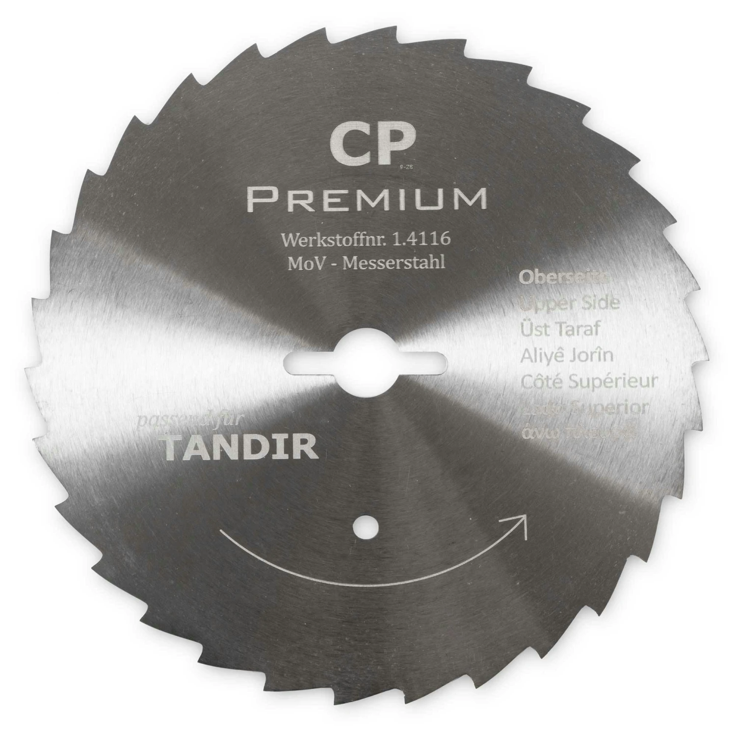 Kreismesser Tandir 120 Gezahnt Dönerschneider Dönermesser 6 Kreismesser Tandir 120 Gezahnt Dönerschneider Dönermesser – Bild 4