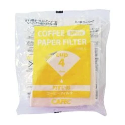 CAFEC Filterpapier Traditional Cup 4, 100 Stück
