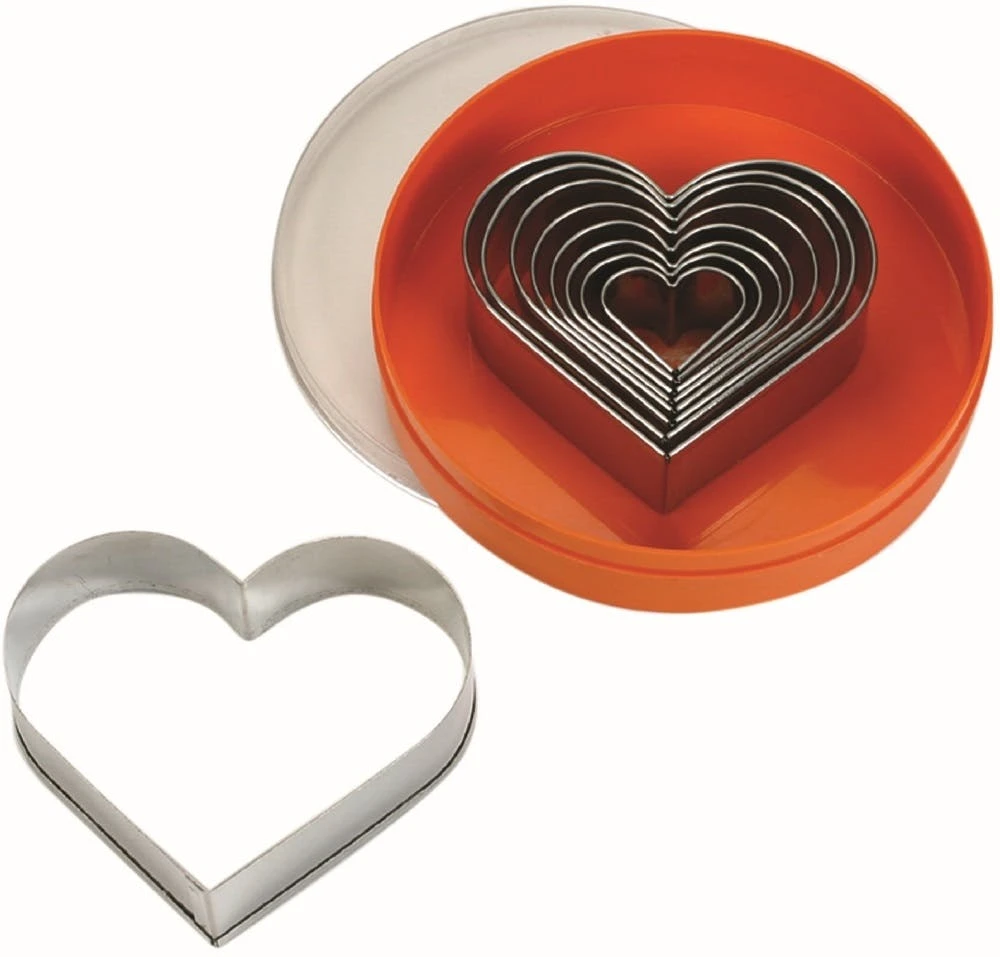 1 X SCHNEIDER Ausstechersatz Herz, Glatt 7-teilig 0 7 1 X SCHNEIDER Ausstechersatz Herz, Glatt 7-teilig 0 – Bild 5