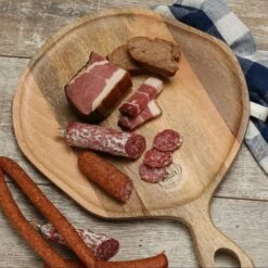 Schneidebrett Servierbrett Rund Mangoholz Natur Griff Pizzabrett 45cm -Backzeug Laden 3e3c08f0 8000 4b0c ae97 b14000e3d40a