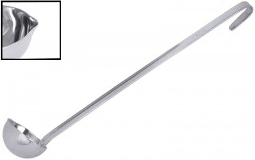 2x Contacto Schöpfkelle, Edelstahl, Volumen: 0,15 L, Durchmesser Innen: 9 Cm, Stiellänge: 33,5 Cm, Stärke: 3,5 Mm 9 2x Contacto Schöpfkelle, Edelstahl, Volumen: 0,15 L, Durchmesser Innen: 9 Cm, Stiellänge: 33,5 Cm, Stärke: 3,5 Mm – Bild 7