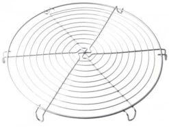 2x Kuchenabkühlrost, Rund Rahmendraht Ø 3 Mm, Gitterdraht Ø 1,5 Mm, Stabile Qualität -Backzeug Laden 5163bf77 a70f 4db6 90c6 eda3dca97093