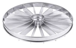 5x Contacto Tortenteiler. Cremefarbenes Polypropylen. Höhe: 2.5 Cm. Durchmesser: 26.5 Cm. Segmente: 12 / 18 -Backzeug Laden 5276a0a1 9002 4201 854a 2ee45541fe5a 1