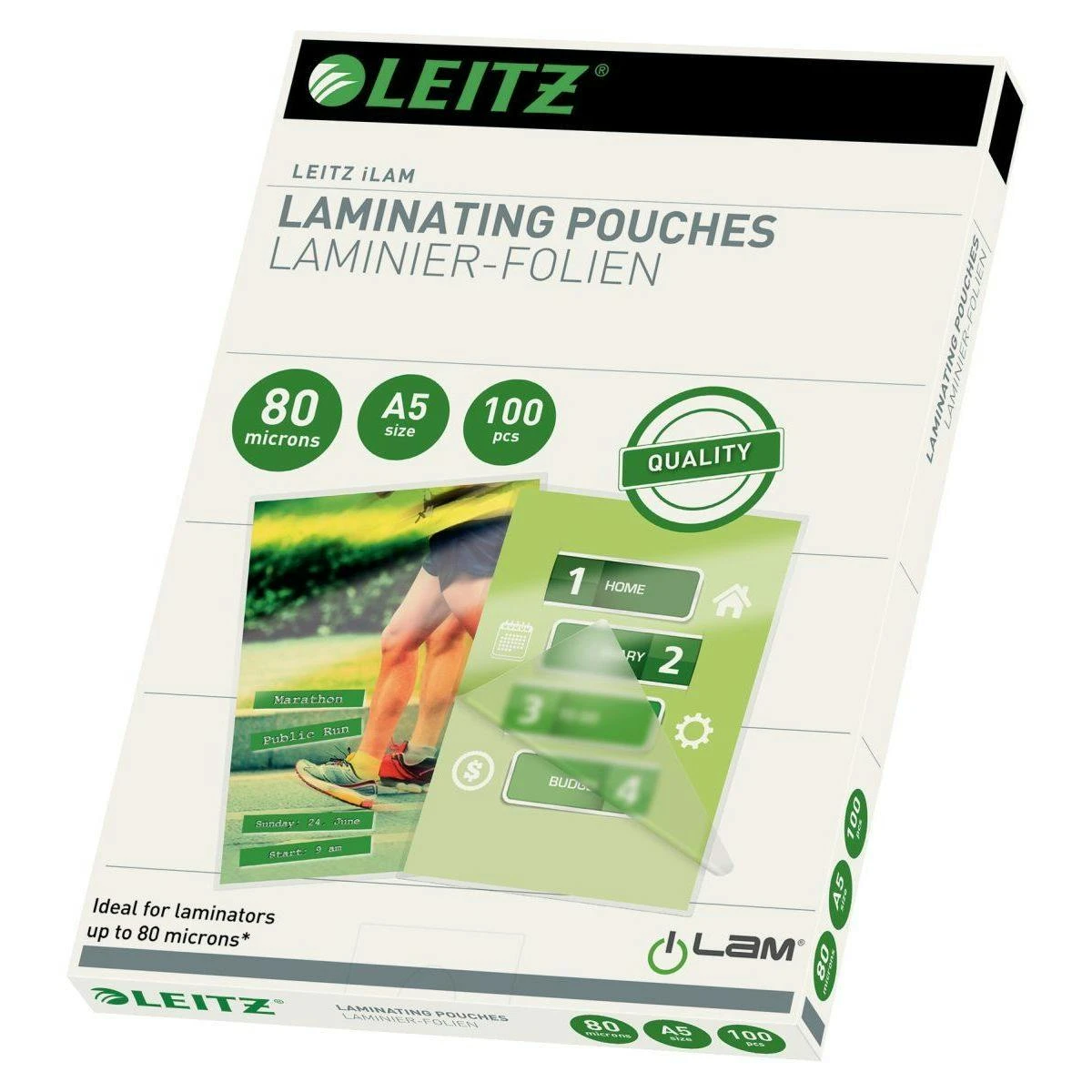 Leitz Laminierfolie 16919 DIN A3 100mic 100 St./Pack. 7 Leitz Laminierfolie 16919 DIN A3 100mic 100 St./Pack. – Bild 5