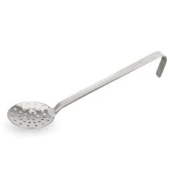 WAS Germany - Schaumlöffel Kitchen Tool 2085, Ø 12 Cm, 23 Cm, Perforation Ø 4 Mm, Chromnickelstahl (2089120)
