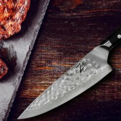 Alpha-Royal Japanese Serie 8` Chefkochmesser Damaszener-Stahl 67-lagig Schwarz -Backzeug Laden 66c01c12 3f1a 4b06 a139 4ccdc6a0007d