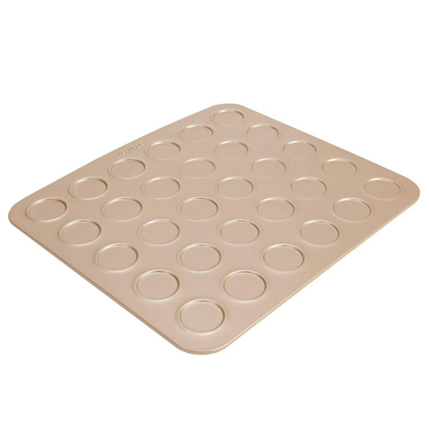 CHEFMADE | 12er Donutform | 3 Motive | 325x258x22mm | Champagnergold | Antihaft- & Silikonbeschichtet | Donutblech | Donutbackform | Motivbackform 9 CHEFMADE | 12er Donutform | 3 Motive | 325x258x22mm | Champagnergold | Antihaft- & Silikonbeschichtet | Donutblech | Donutbackform | Motivbackform – Bild 7