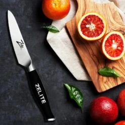 Comfort Pro Serie 4` Schälmesser 56 HRC Edelstahl Schwarz -Backzeug Laden 6e4b1e41 8638 470a b2be 5c01261e0641