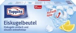 Toppits Eiskugelbeutel, 20.5 X 32.5 Cm, 15 Stück