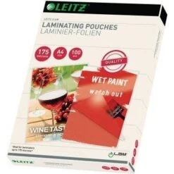Leitz Laminierfolie 16933 DIN A4 175mic 100 St./Pack. -Backzeug Laden 77c7806e e5fb 4cdb 97bb ba7f7604d661