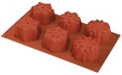 Silikonbackform Schneeflocke
