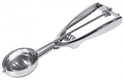 2x Contacto Eisportionierer, Oval Aus Edelstahl 18/10, Feder Aus Edelstahl 18/0, Hochglänzend