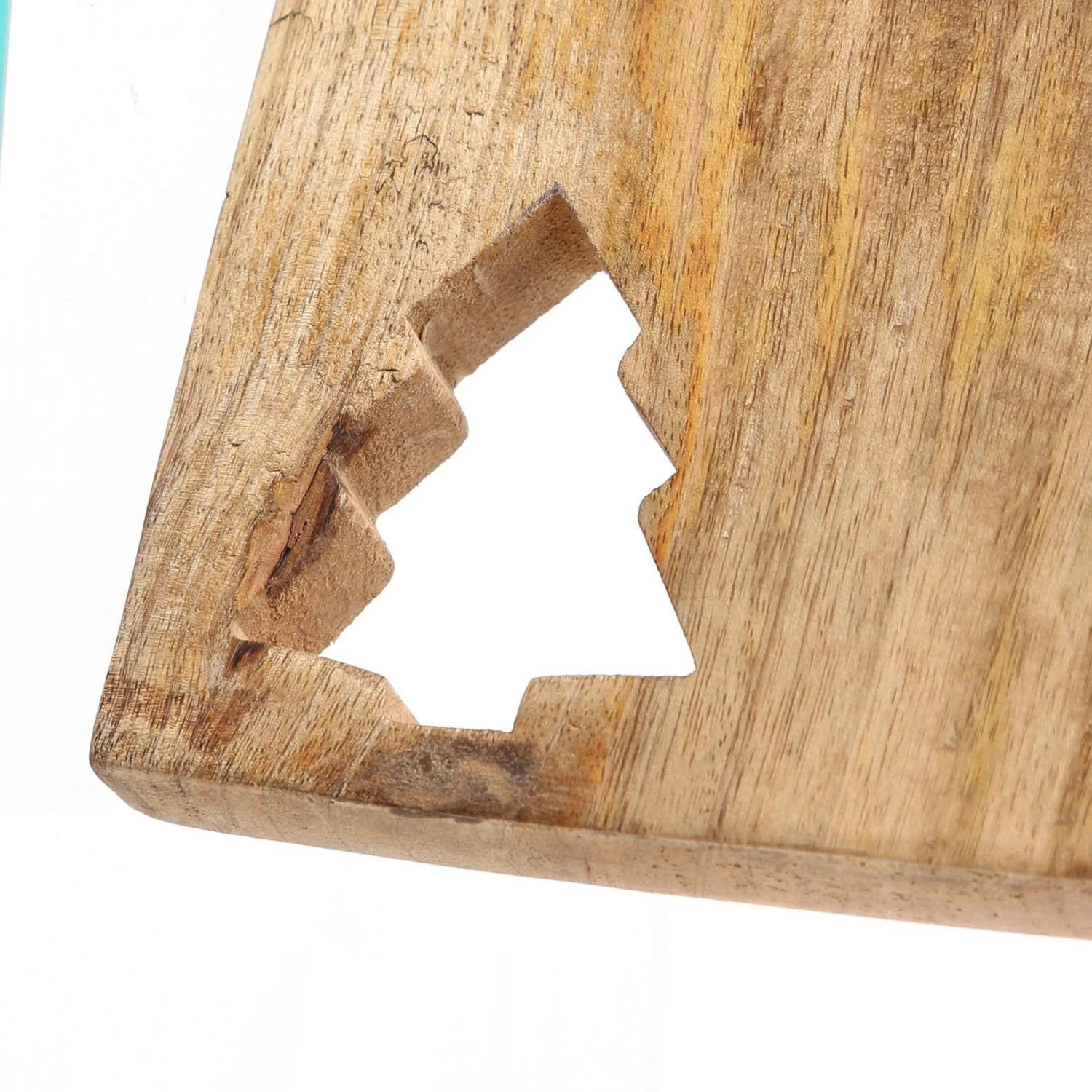 Schneidebrett Servierbrett Baumausschnitt Mangoholz Weihnachts Holzbrett 30cm 9 Schneidebrett Servierbrett Baumausschnitt Mangoholz Weihnachts Holzbrett 30cm – Bild 7