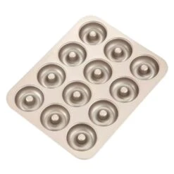 CHEFMADE | 12er Donutform | 3 Motive | 325x258x22mm | Champagnergold | Antihaft- & Silikonbeschichtet | Donutblech | Donutbackform | Motivbackform 12 CHEFMADE | 12er Donutform | 3 Motive | 325x258x22mm | Champagnergold | Antihaft- & Silikonbeschichtet | Donutblech | Donutbackform | Motivbackform -Backzeug Laden a5980cac 76b1 4ad3 86fb d0f8dea318e7