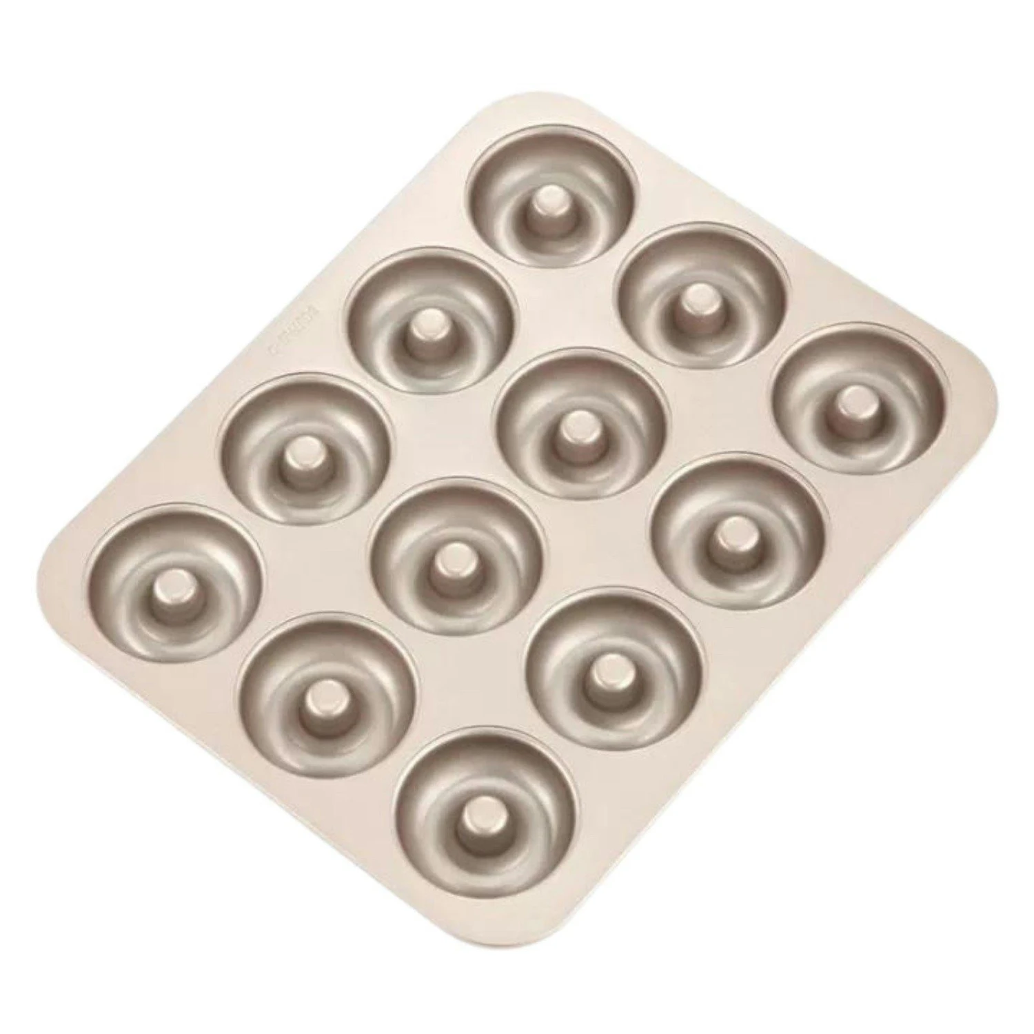 CHEFMADE | 12er Donutform | 3 Motive | 325x258x22mm | Champagnergold | Antihaft- & Silikonbeschichtet | Donutblech | Donutbackform | Motivbackform 6 CHEFMADE | 12er Donutform | 3 Motive | 325x258x22mm | Champagnergold | Antihaft- & Silikonbeschichtet | Donutblech | Donutbackform | Motivbackform – Bild 4