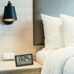 Funk-Wanduhr Schwarz Digital 14 Funk-Wanduhr Schwarz Digital -Backzeug Laden add1572e 6435 4887 94b1 11b4a28f6875