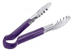 6x Zange 24 Cm HACCP Violett