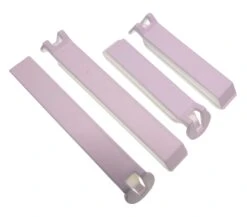 FACKELMANN 14461 4x Tischtuchklammer | Kunststoff | Made In Germany | Weiß/transparent -Backzeug Laden b07b3d66 8ff7 4ed5 b8e1 915167399d51