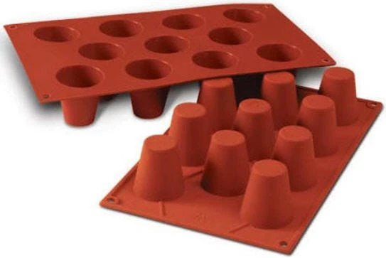 Silikonform, Backform, Muffin 81 Mm, Silikomart 7 Silikonform, Backform, Muffin 81 Mm, Silikomart – Bild 5