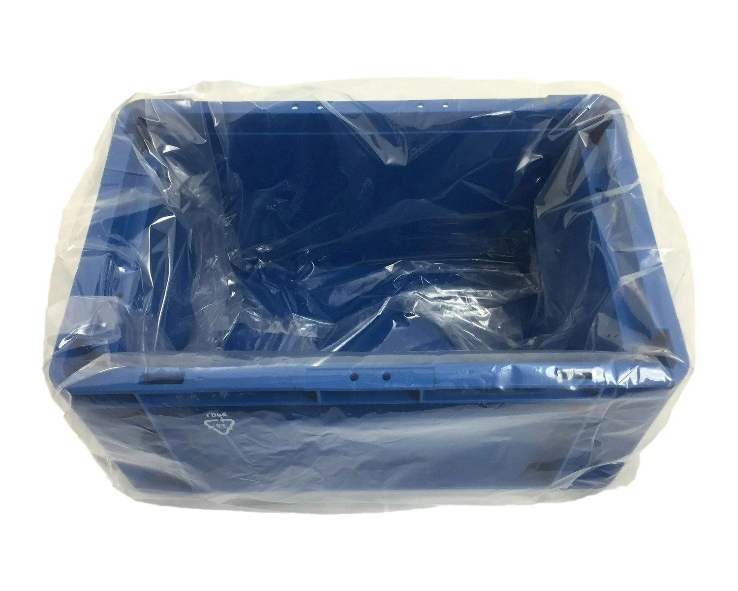 50x Seitenfaltensack 615x415x760mm Für Kleinladungsträger KLT Eurokiste Transparent 5 50x Seitenfaltensack 615x415x760mm Für Kleinladungsträger KLT Eurokiste Transparent – Bild 3