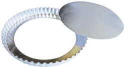 1 X SCHNEIDER Kuchen- / Quiche-Formen, Alu,herausnehmbarer Boden Ø320 Mm