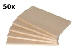 Frühstücksbrettchen Aus Buche 22x12x1 Cm, 15er Pack -Backzeug Laden be88396c d953 4a92 8baf fea5874a5c87