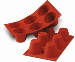 1 X SCHNEIDER Silikonbackform Muffin Groß Ø 75 Mm / 60 Mm