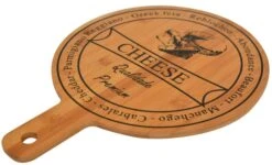 Käsebrett Ohne Besteck Schneidebrett Asiago Prägung 40 X 30 X 1cm Antibakteriell