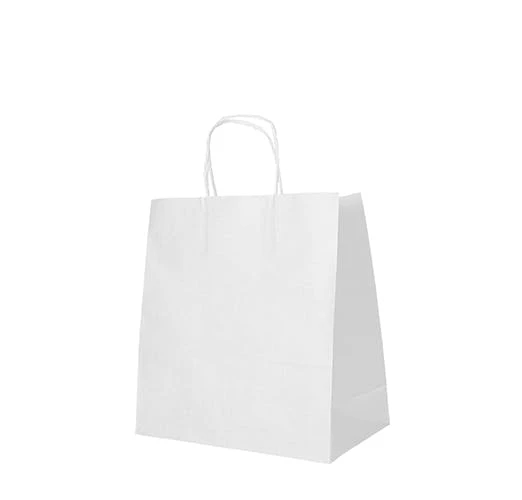 PAPSTAR 25 Tragetaschen, Papier 27 Cm X 32 Cm X 21,5 Cm Braun Mit Gedrehtem Tragegriff 4 PAPSTAR 25 Tragetaschen, Papier 27 Cm X 32 Cm X 21,5 Cm Braun Mit Gedrehtem Tragegriff – Bild 2