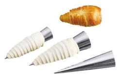 8x Schillerlockenform, Edelstahl, Länge: 14 Cm, Durchmesser Maximal: 3,5 Cm -Backzeug Laden d2345eb0 20d1 4cc7 9e53 e5e32497d9e4