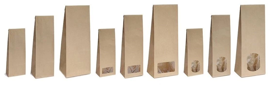 10x Blockbodenbeutel Mit Ovalem Sichtfenster - 250g - 8 X 5 X 24,3 Cm - Papiertüten Bodenbeutel Geschenktüte Tütchen (250g – Mit Ovalem Fenster) 5 10x Blockbodenbeutel Mit Ovalem Sichtfenster - 250g - 8 X 5 X 24,3 Cm - Papiertüten Bodenbeutel Geschenktüte Tütchen (250g – Mit Ovalem Fenster) – Bild 3