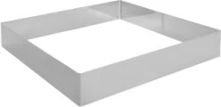 1 X SCHNEIDER Tortenring "Quadrat", 30 X 30 X 5 Cm 300 X 300 X 50 Mm